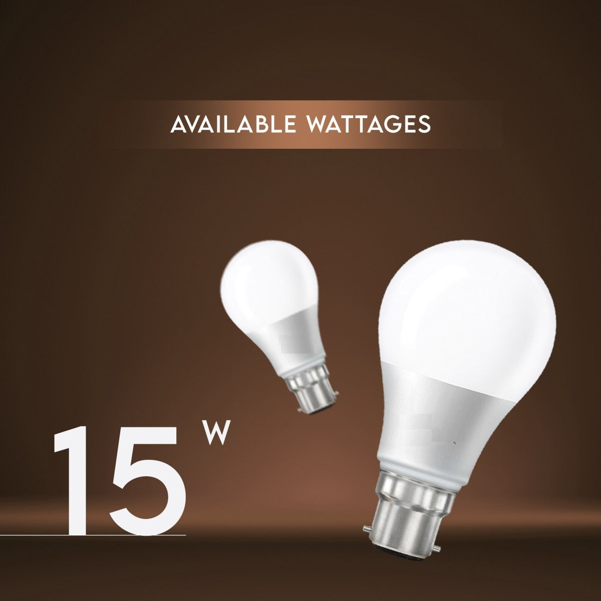 15 W Basic Standard B22 LED Bulb  (White) (Pack of 1)