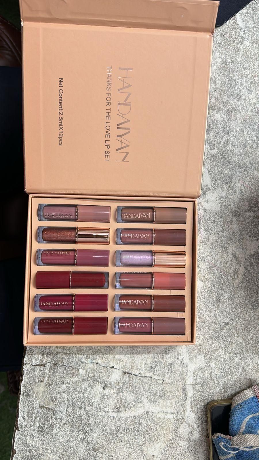 Velvet Matte Liquid Lipstick (Set - 12Pcs)